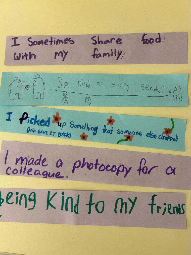 Bracebridge elementary schools spread kindness