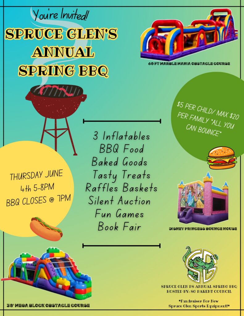 spring bbq advertisment
