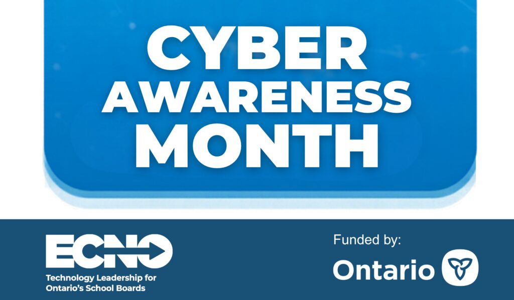 Cyber Awareness Month 2026 website graphic